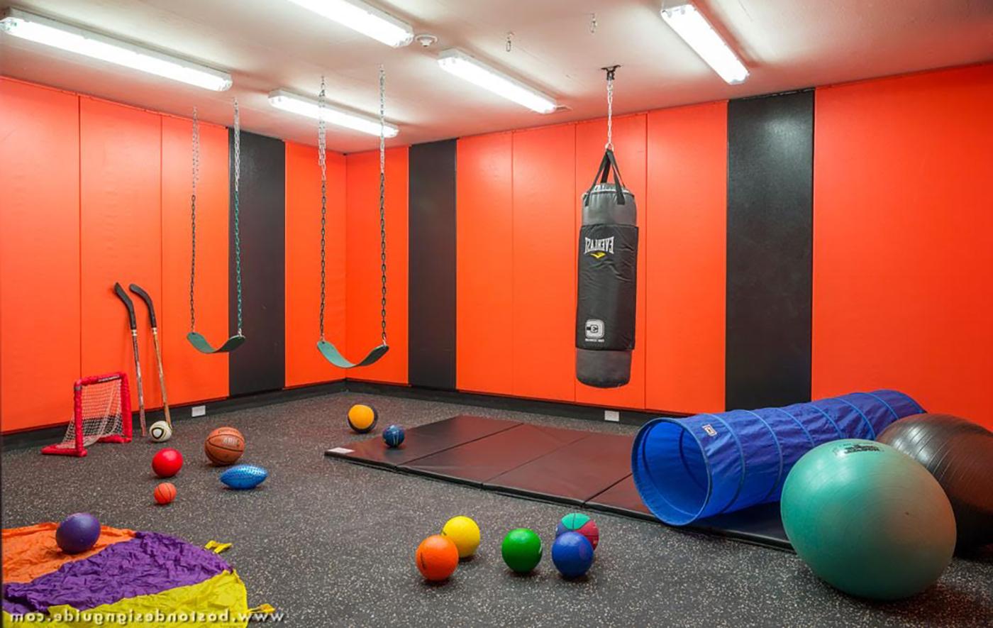 Padded 首页 Gym - Mellowes & Paladino 365体育官网客户端; brookes + hill Custom Builders; Richard Mandelkorn Photography